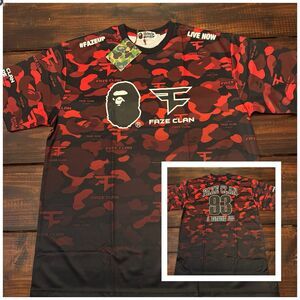 BAPE x FaZe Clan Jersey Shirt